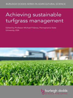 cover image of Achieving sustainable turfgrass management